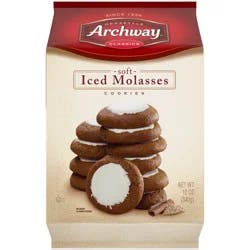 Archway Cookies Classic Soft Iced Molasses Cookies - 12 oz