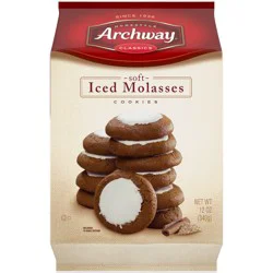 Archway Cookies Iced Molasses Classic Soft Cookies