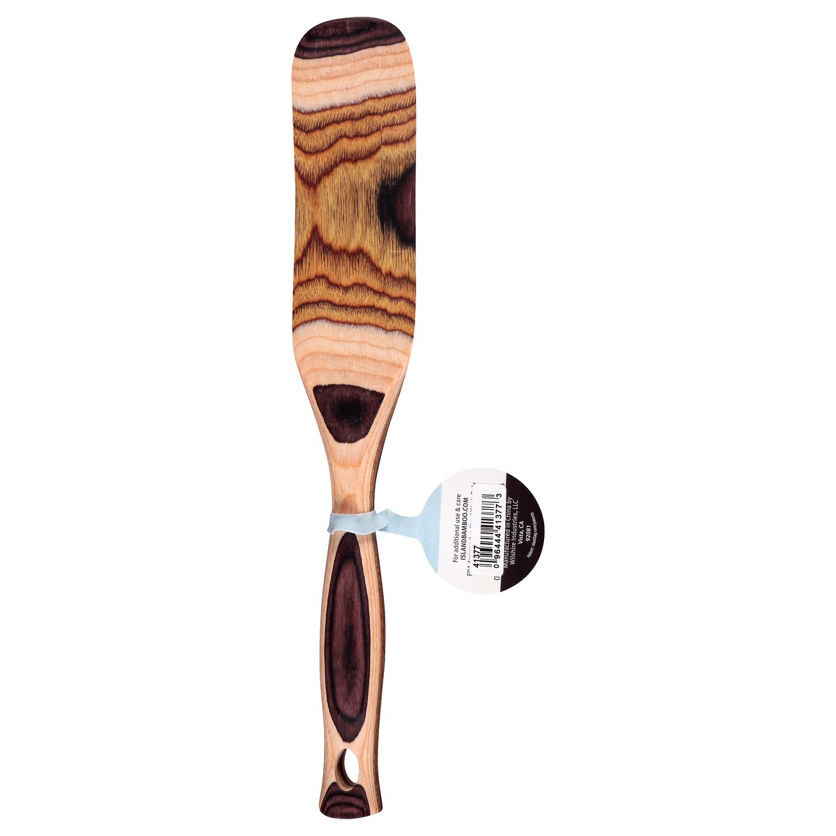 slide 6 of 9, Island Bamboo Natural Pakka Spurtle, 1 ct