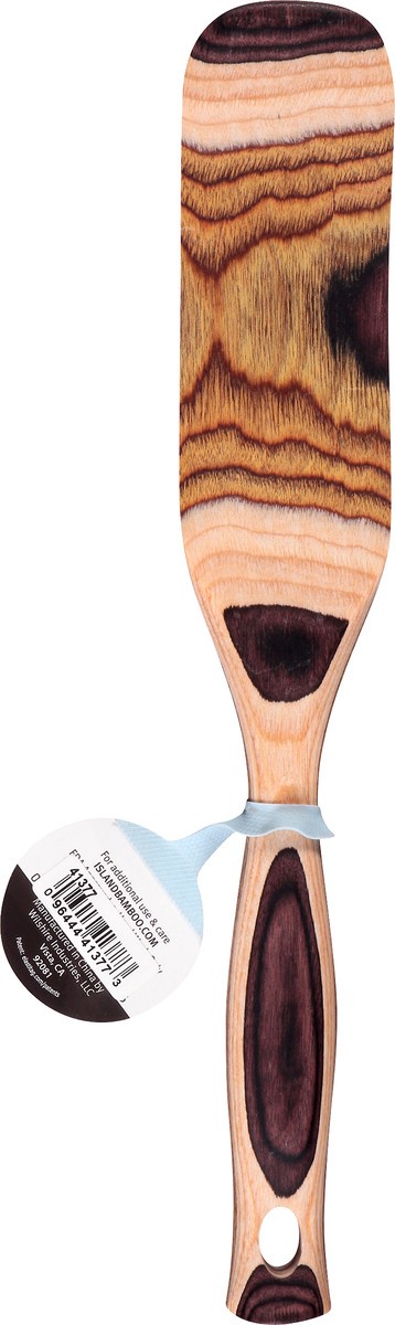 slide 2 of 9, Island Bamboo Natural Pakka Spurtle, 1 ct
