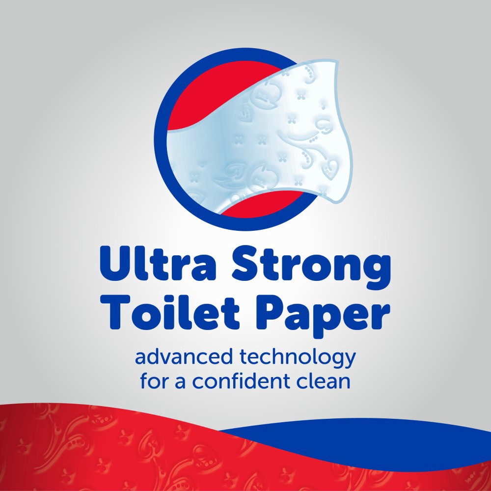 slide 2 of 4, Kroger Ultra Strong Mega Roll Toilet Paper, 6 ct