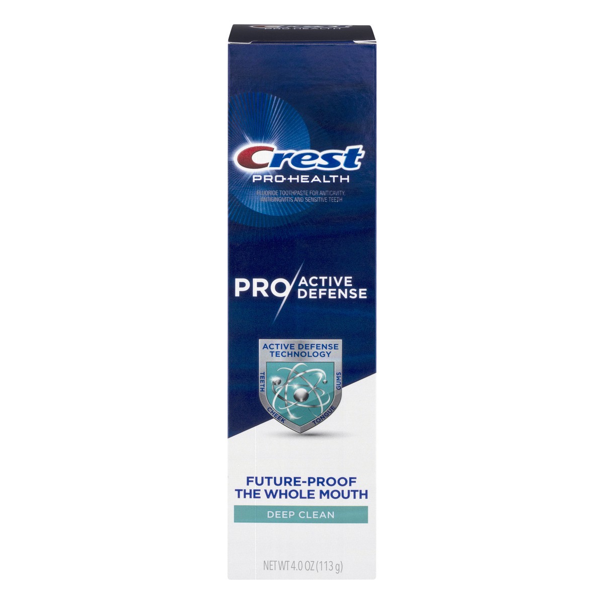 slide 1 of 9, Crest Deep Clean Pro Active Toothpaste, 4 oz