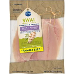 Kroger Boneless & Skinless Frozen Swai Family Size