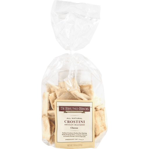 slide 1 of 9, Di Bruno Bros. All Natural Crostini - Artisan Crackers, Cheese, 7.04 oz