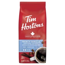 Tim Hortons French Vanilla Medium Roast Ground Coffee - 12 oz