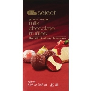 slide 1 of 1, CVS Gold Emblem Select Strawberry Cheesecake Milk Chocolate Truffles, 5.25 Oz, 5.25 oz