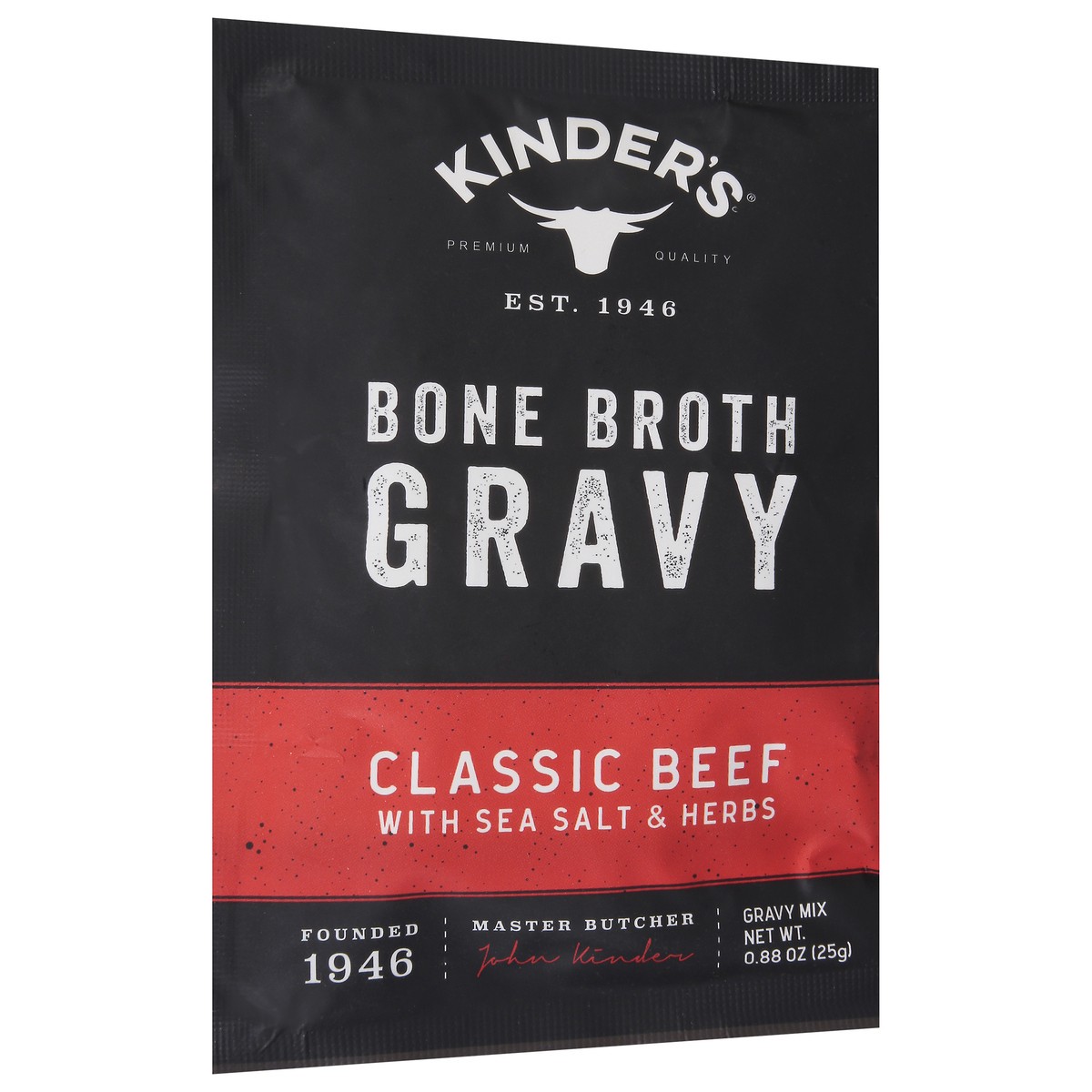 slide 13 of 14, Kinder's Bone Broth Classic Beef Gravy 0.88 oz, 0.88 oz