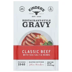 Kinder''s Restaurant-Style Classic Beef with Sea Salt & Herbs Gravy Mix 0.9 oz