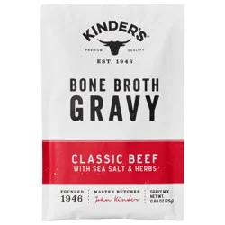 Kinder''s Restaurant-Style Classic Beef with Sea Salt & Herbs Gravy Mix 0.9 oz