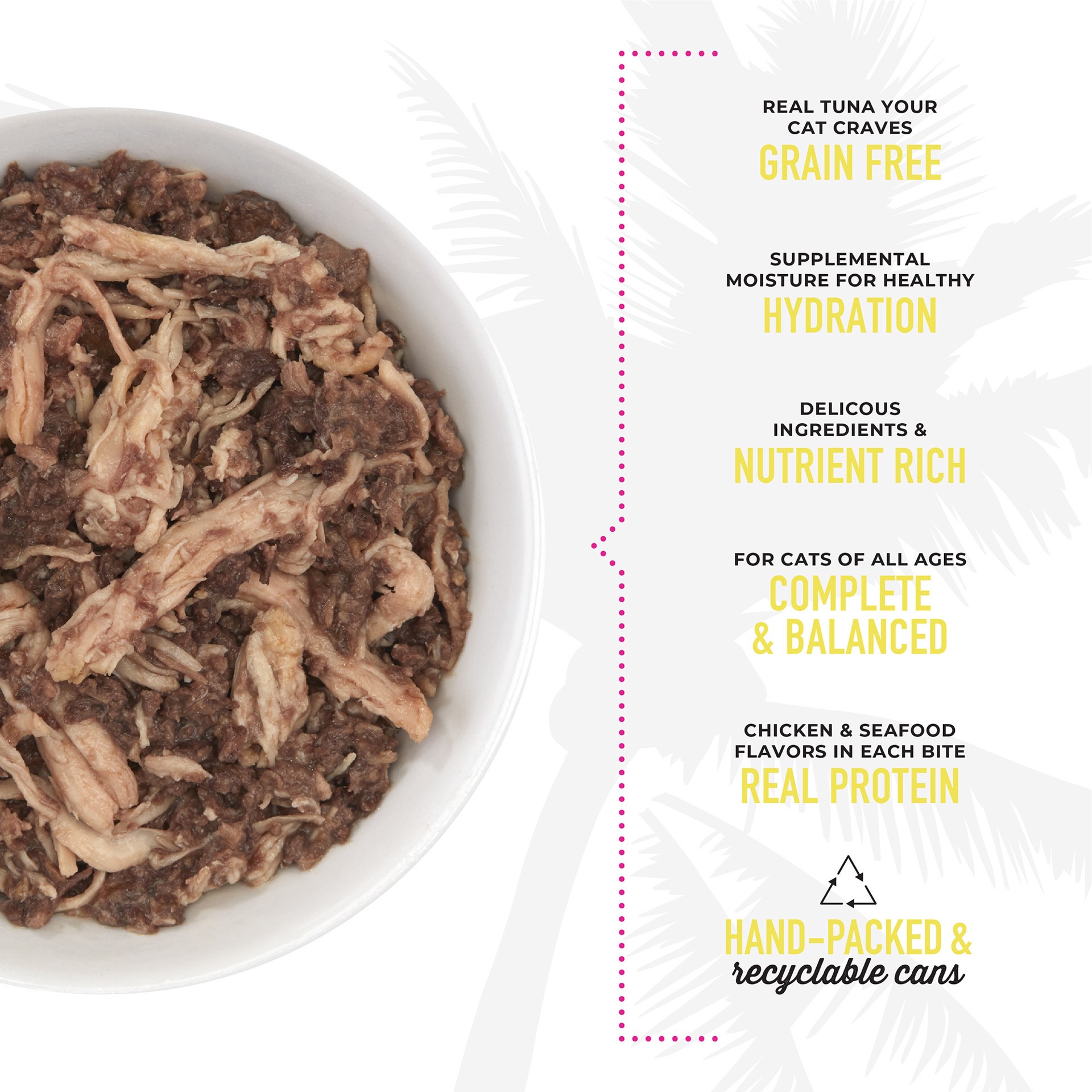 slide 5 of 7, Tiki Cat Luau Wet Cat Food, Ahi Tuna & Chicken, 2.8 oz. Can, 2.8 oz