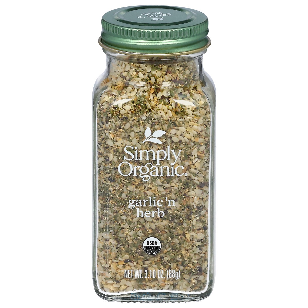 slide 1 of 13, Simply Organic Garlic'N Herb, 3.1 oz