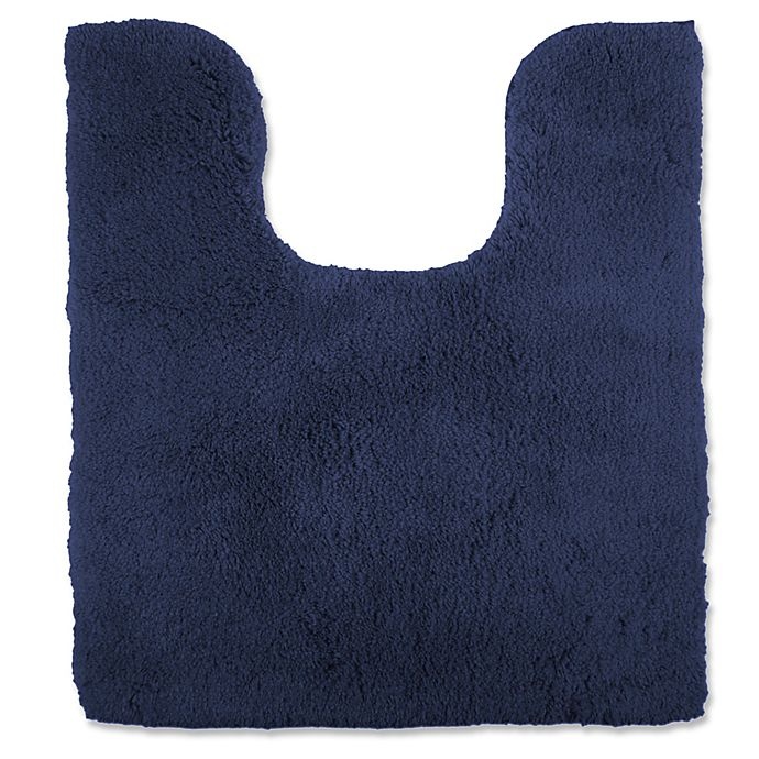 slide 1 of 1, Wamsutta Ultra Soft Contour Bath Rug - Denim Blue, 1 ct