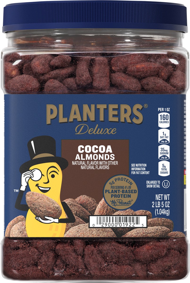 slide 4 of 11, Planters Deluxe Cocoa Almonds 37 oz, 37 oz