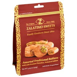 Zalatimo Sweets Traditional Assorted Baklava 1 5.29 oz