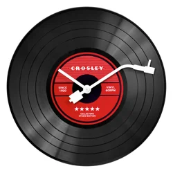 12 Record Wall Clock