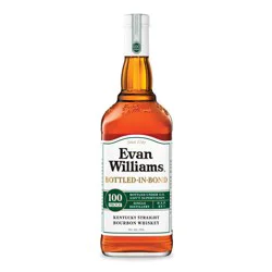 Deep Eddy Evan Williams White Label Bottled In Bond Straight Bourbon