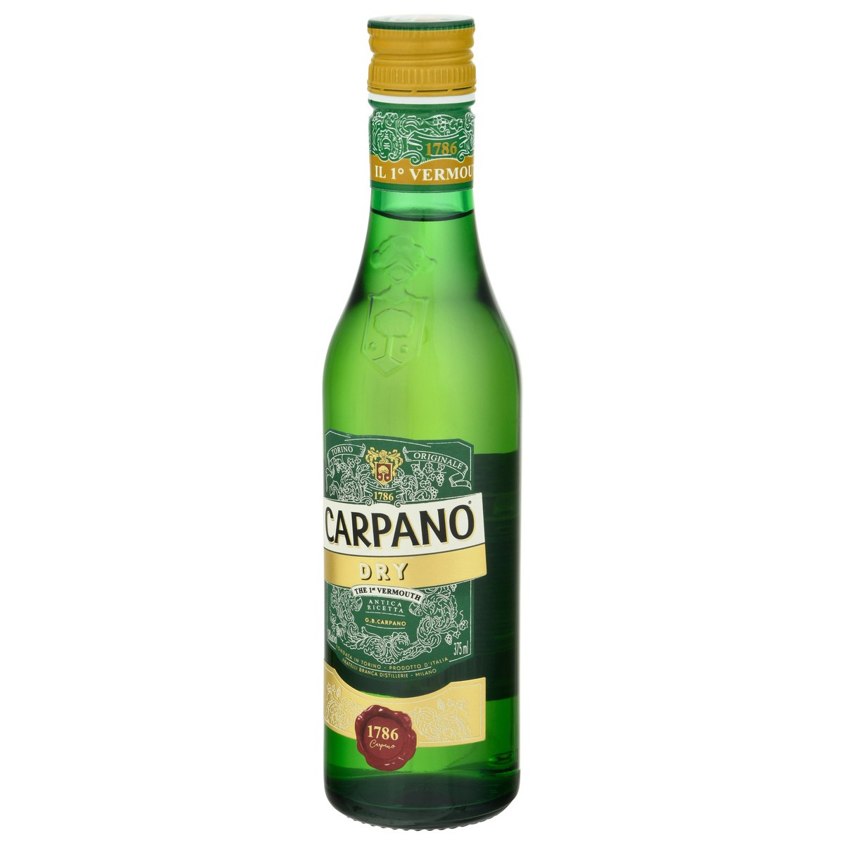 slide 3 of 10, Carpano Dry Vermouth 375 ml, 375 ml