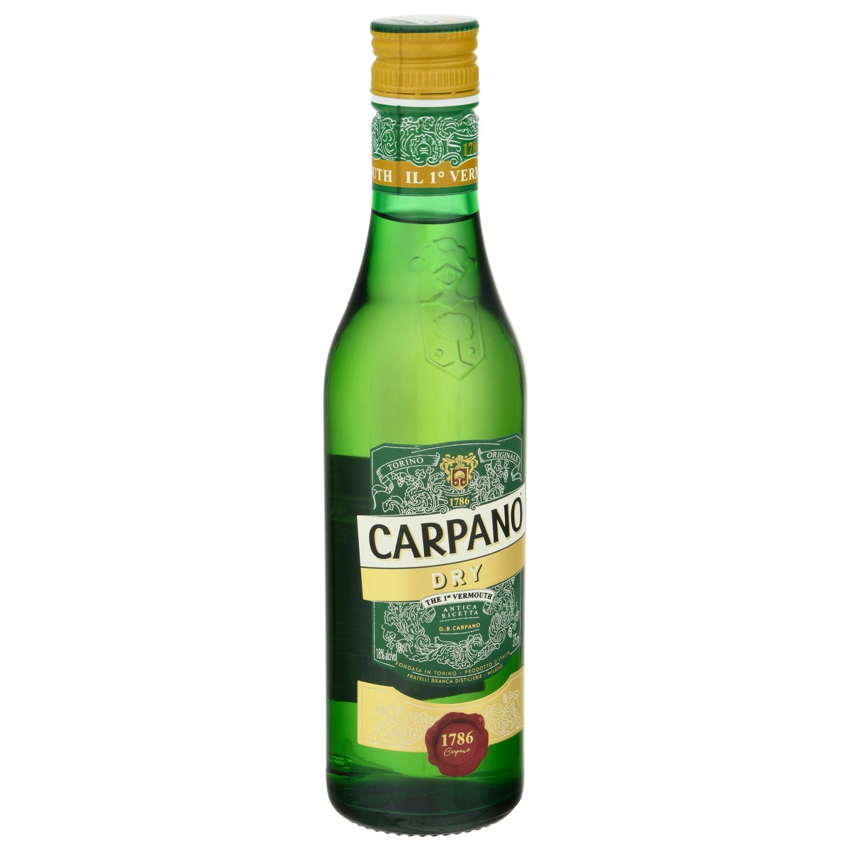 slide 2 of 10, Carpano Dry Vermouth 375 ml, 375 ml