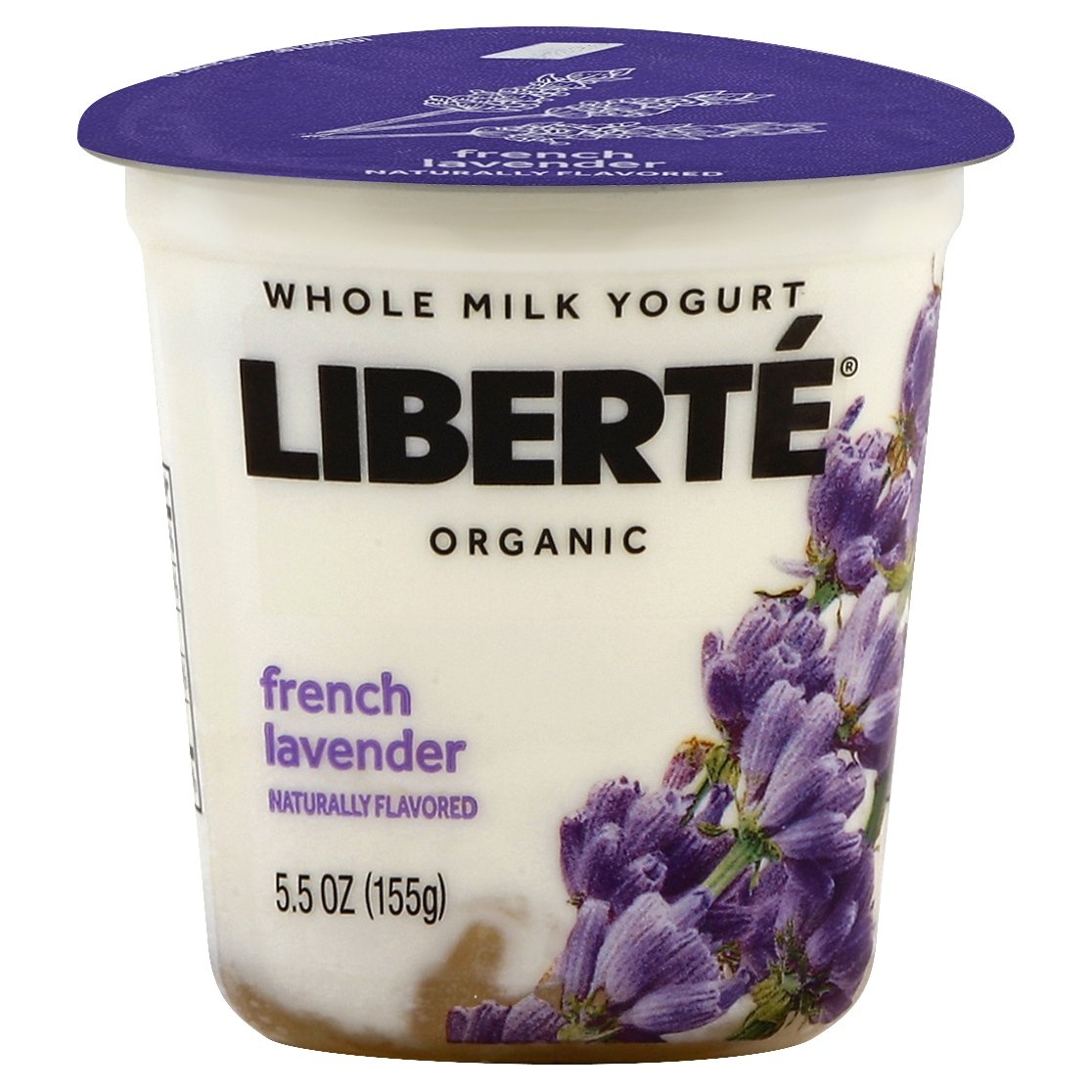 slide 1 of 1, Liberté Organic Lavender Yogurt, 5.5 oz