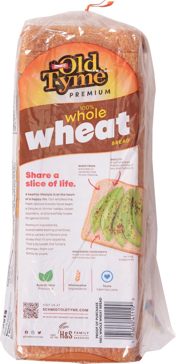 slide 8 of 14, Old Tyme Premium 100% Whole Wheat Bread 20 oz, 20 oz