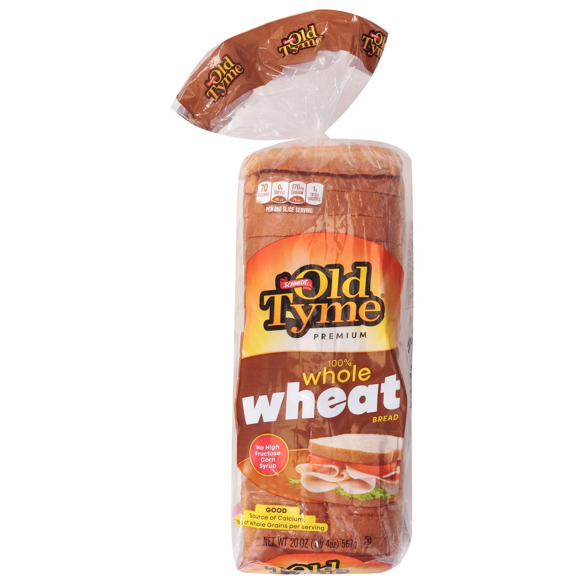 slide 9 of 14, Old Tyme Premium 100% Whole Wheat Bread 20 oz, 20 oz