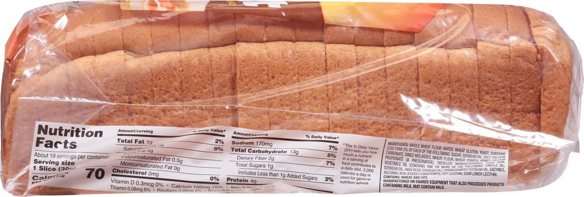 slide 3 of 14, Old Tyme Premium 100% Whole Wheat Bread 20 oz, 20 oz