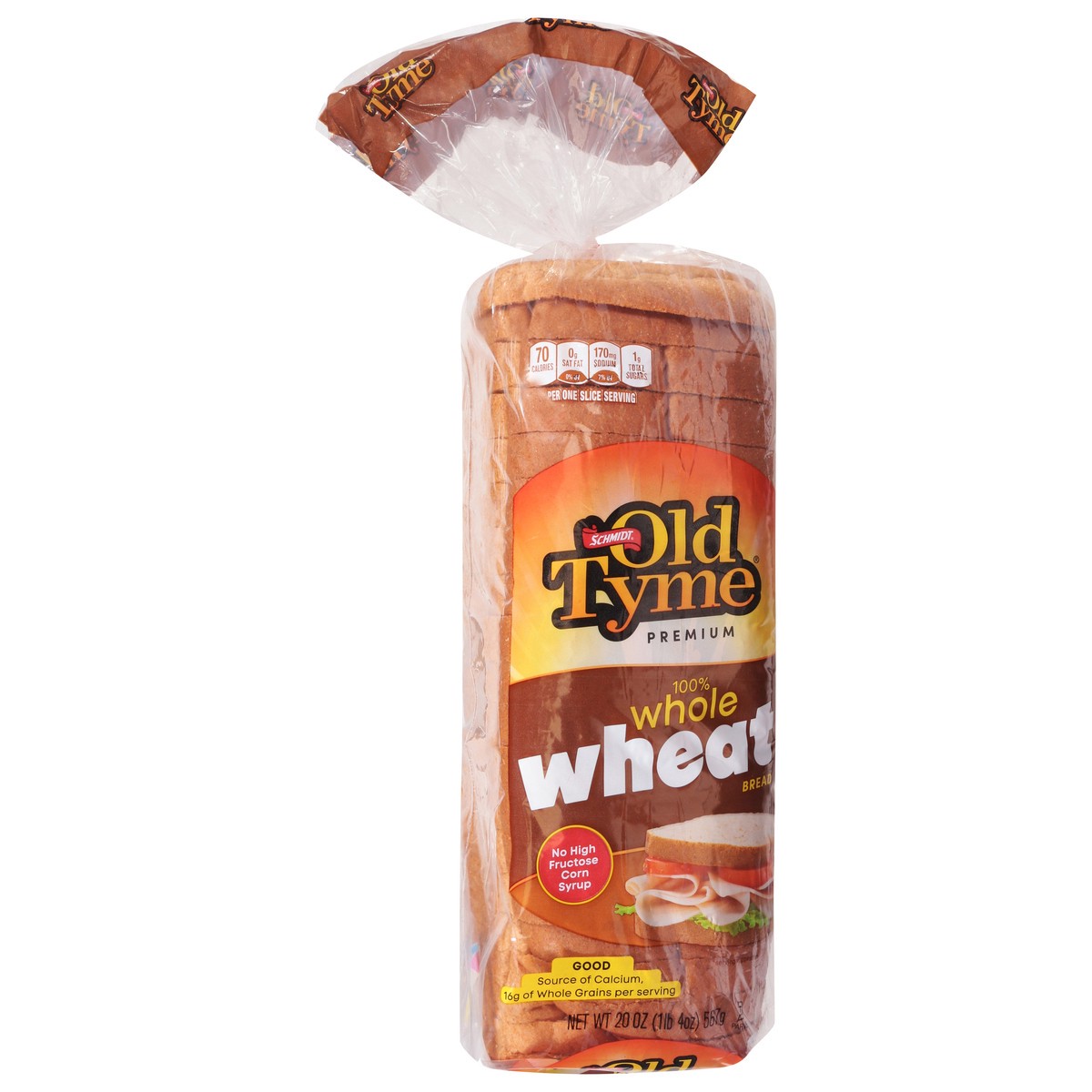 slide 14 of 14, Old Tyme Premium 100% Whole Wheat Bread 20 oz, 20 oz