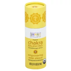 Aura Cacia Chakra Balancing Empowering Solar Plexus Organic Roll-On