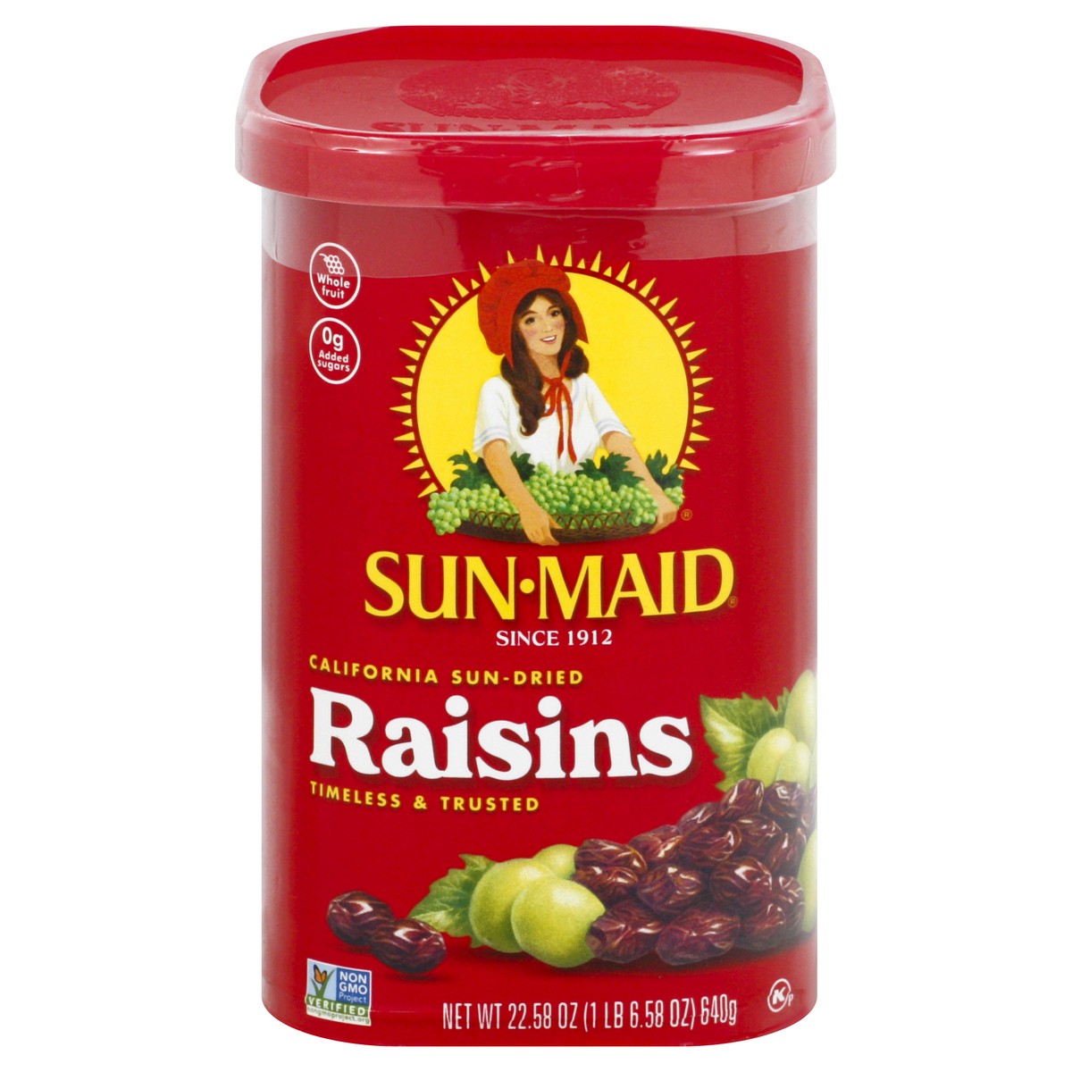 slide 9 of 13, Sun-Maid California Sun-Dried Raisins 22.58 oz, 22.58 oz
