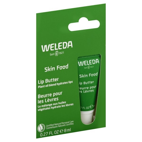 slide 1 of 1, Weleda Skin Food Lip Butter, 0.27 oz