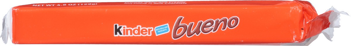 slide 13 of 14, Kinder Bueno Milk Chocolate Crunchy Wafer with Creamy Nut Filling 4.5 oz, 4.5 oz