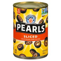 Pearls Musco Sliced Black Olives