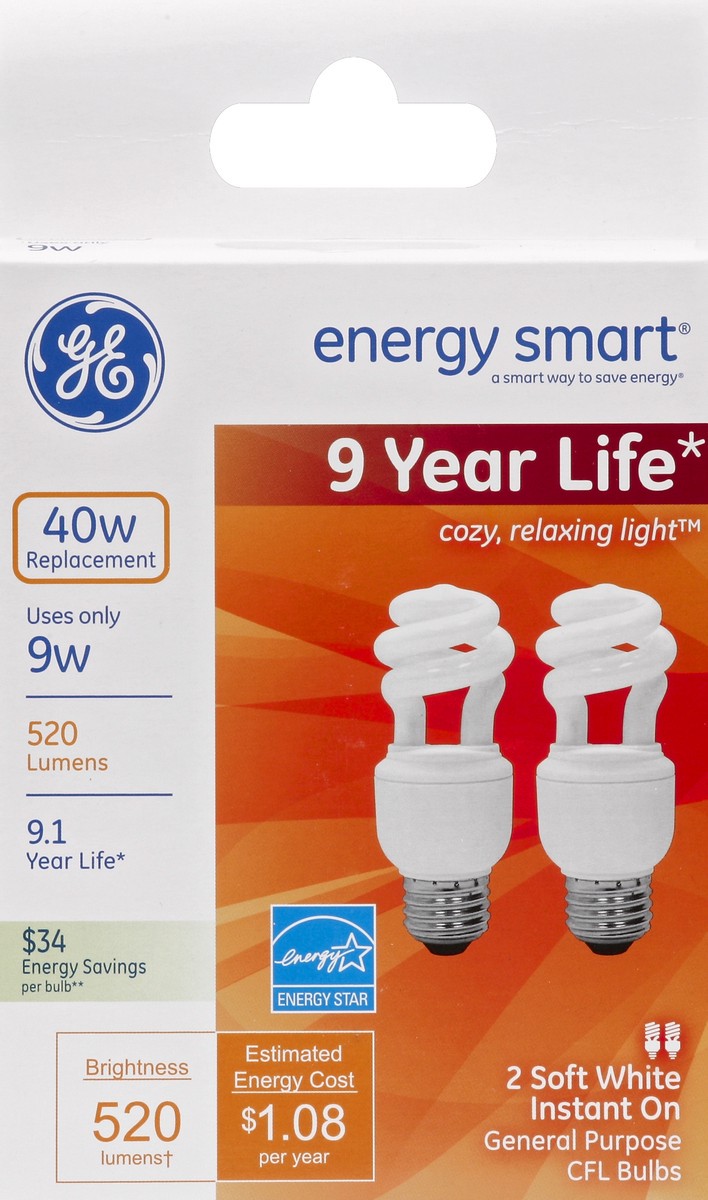 slide 4 of 4, GE Light Bulbs 2 ea, 2 ct
