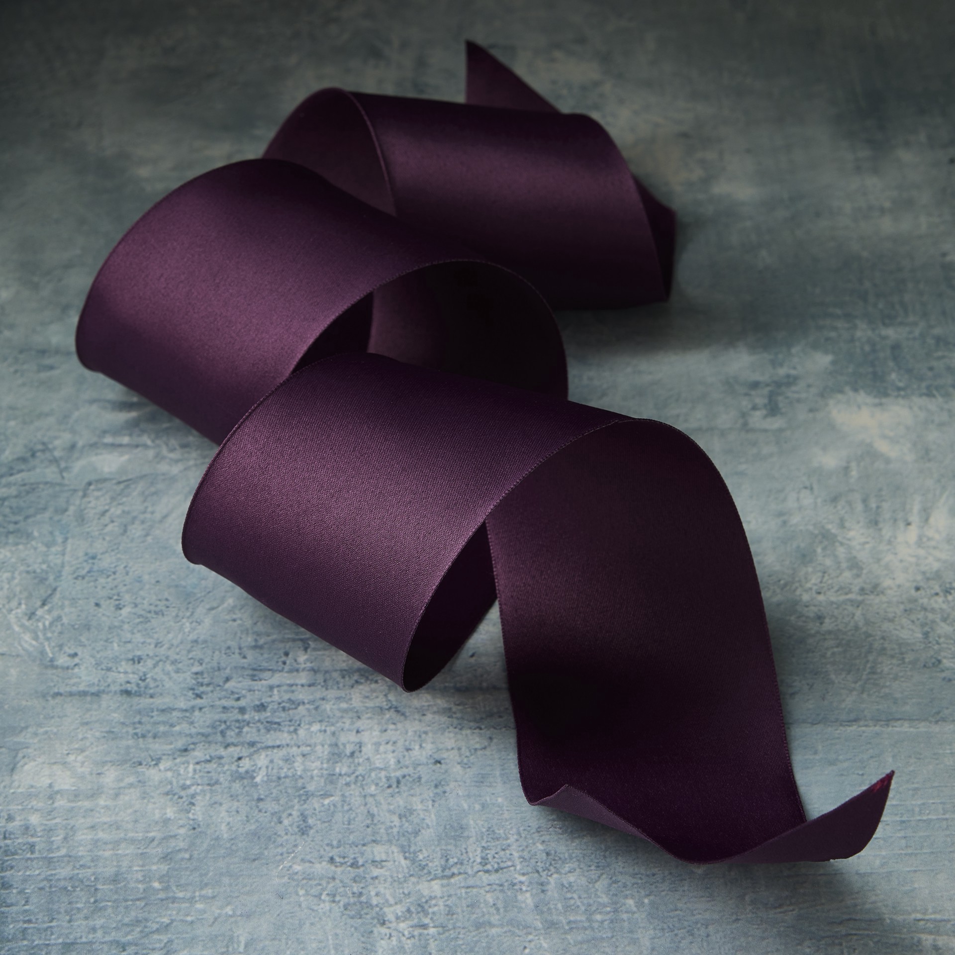 slide 2 of 2, 2.5" X 10yd. Wine Wired Satin Ribbon By Celebrate It Classic, 2.5 in x 10 yd