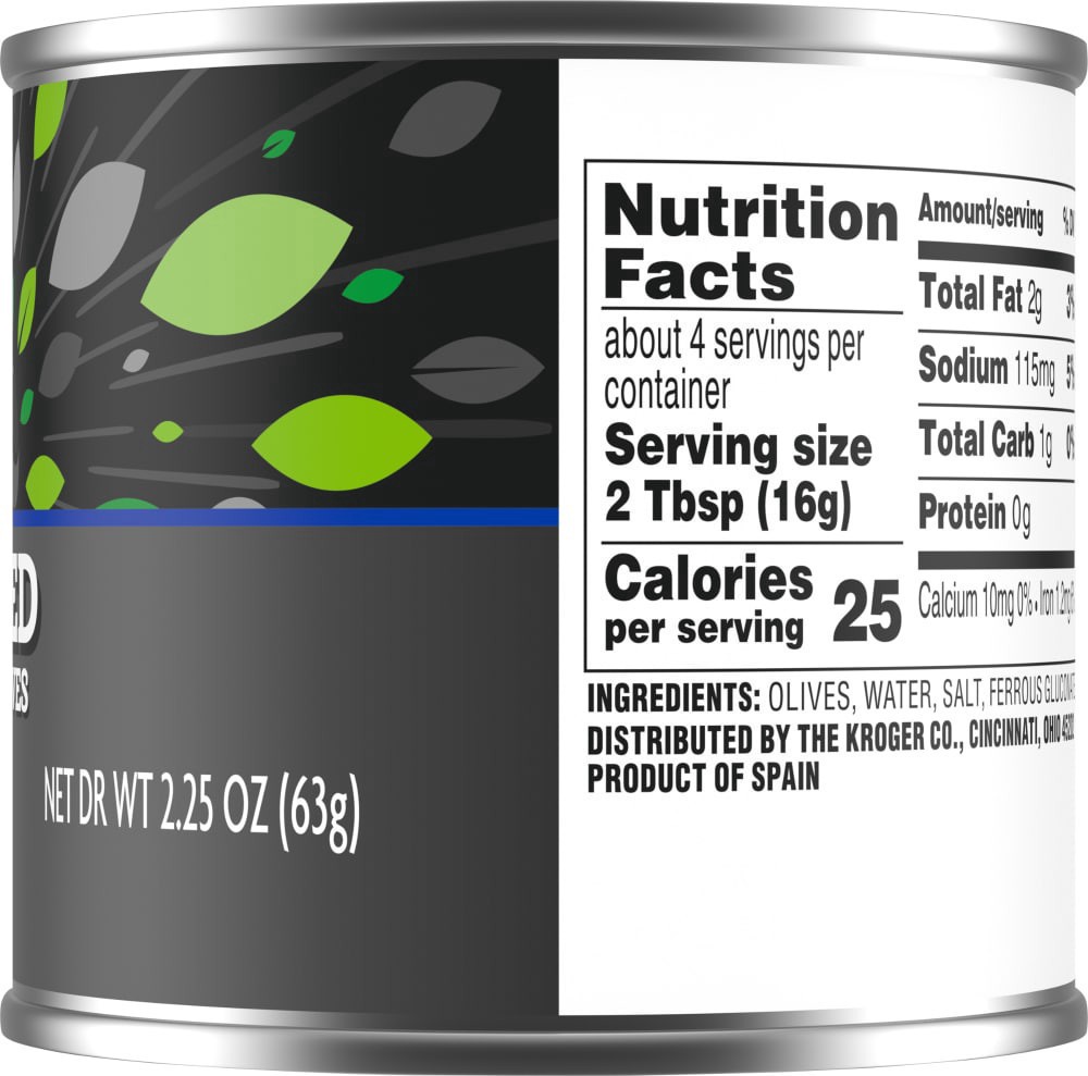 slide 2 of 4, Kroger Sliced Ripe Olives, 2.25 oz