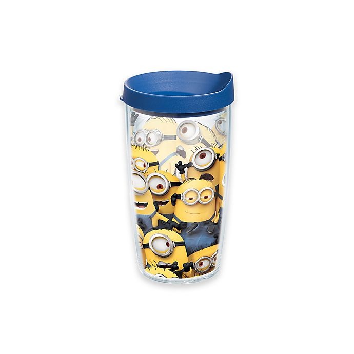 slide 1 of 1, Tervis Despicable Me Minions Mass Wrap Tumbler with Lid, 16 oz