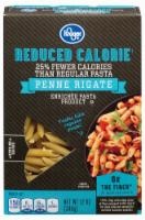 slide 1 of 1, Kroger Reduced Calorie Penne Rigate, 12 oz