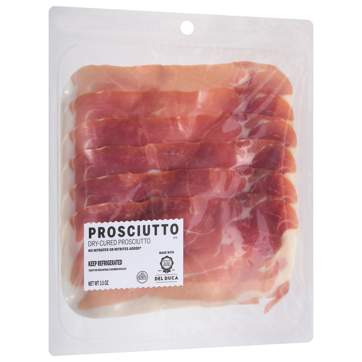 slide 3 of 9, Del Duca Dry-Cured Prosciutto 3.5 oz, 3.5 oz
