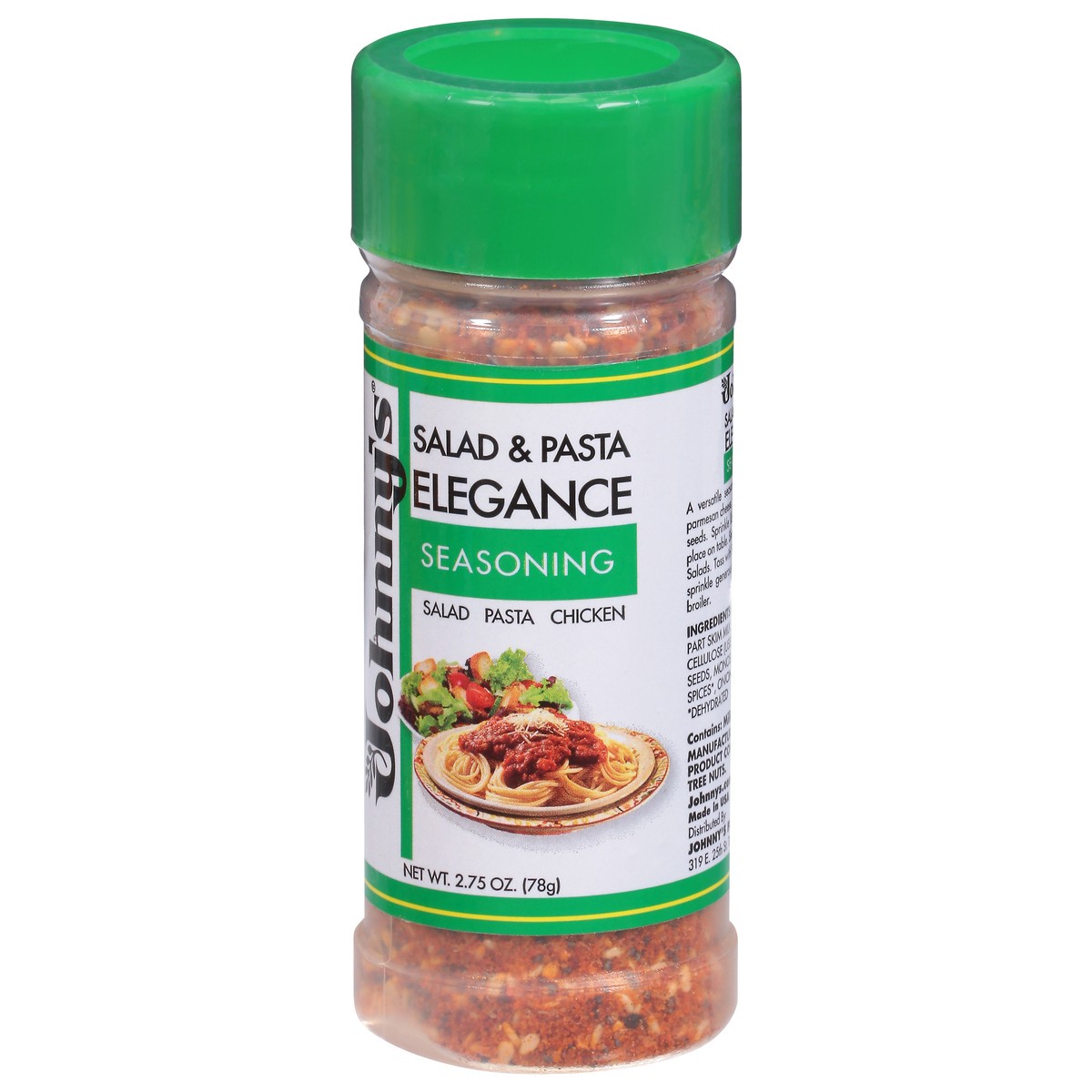 slide 3 of 9, Johnny's Salad & Pasta Elegance Seasoning 2.75 oz, 2.75 oz