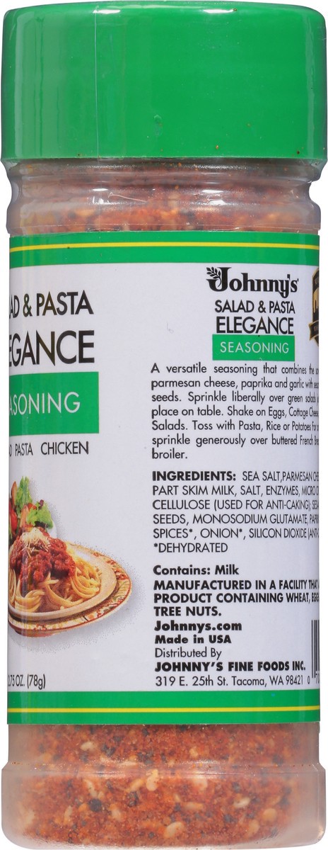 slide 8 of 9, Johnny's Salad & Pasta Elegance Seasoning 2.75 oz, 2.75 oz