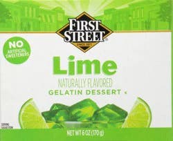 First Street Lime Gelatin