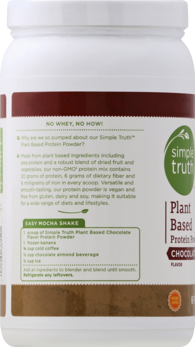 slide 3 of 7, Simple Truth Protein Powder 21.6 oz, 21.6 oz