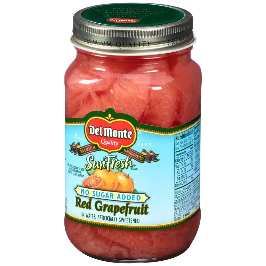 slide 3 of 5, Del Monte SunFresh Red Grapefruit, 19.5 oz