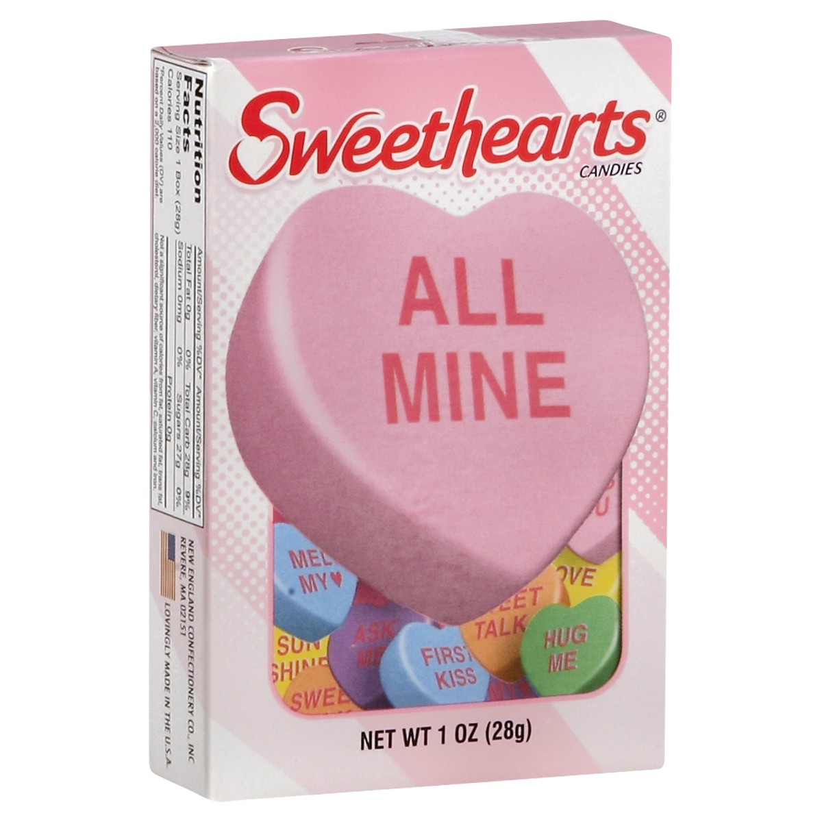 slide 4 of 4, Sweethearts Candies 1 oz, 1 oz