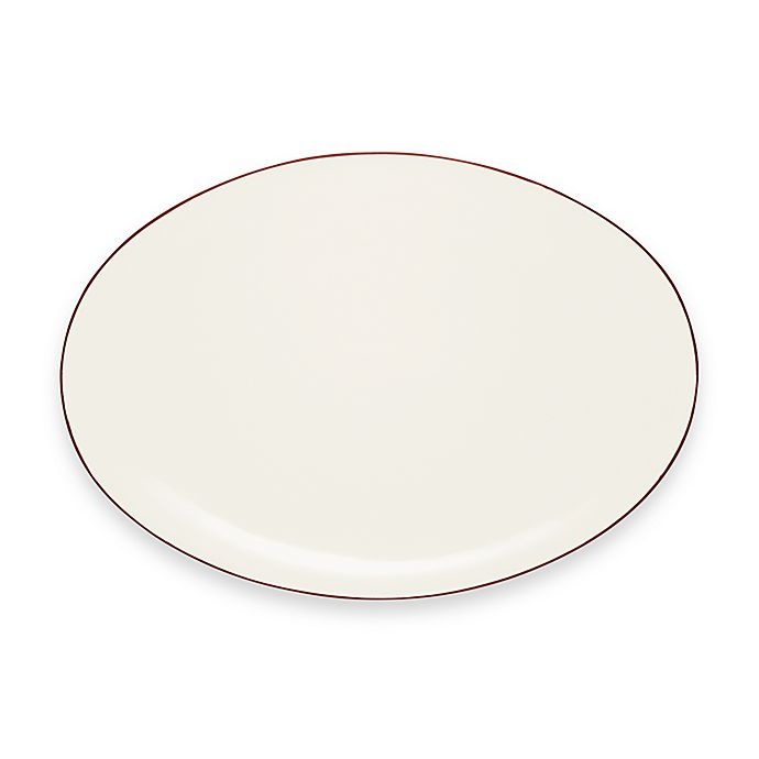 slide 1 of 1, Noritake Colorwave Oval Platter - Raspberry, 16 in