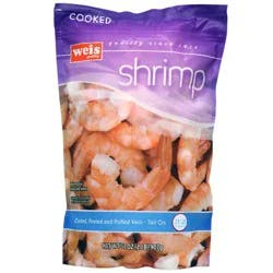 Cooked, Peeled, Deveined Extra Jumbo Cooked Shrimp