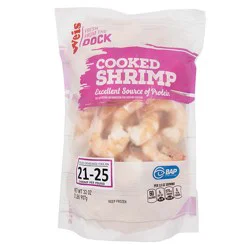 Cooked, Peeled, Deveined Extra Jumbo Cooked Shrimp