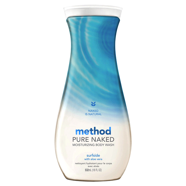 slide 1 of 1, method Pure Naked Moisturizing Body Wash Surfside, 532 ml