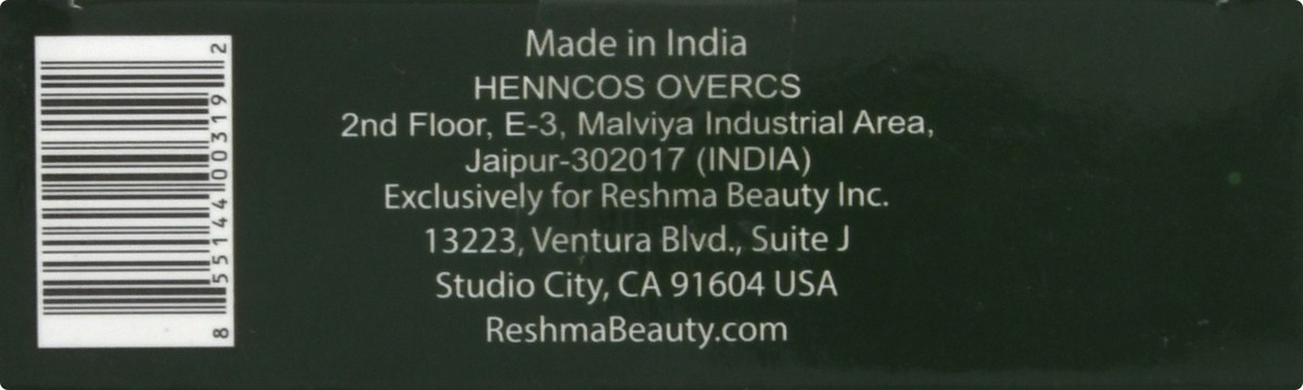 slide 5 of 11, Reshma Henna Natural Black Semi-Permanent Hair Color 30 gr, 1.05 oz