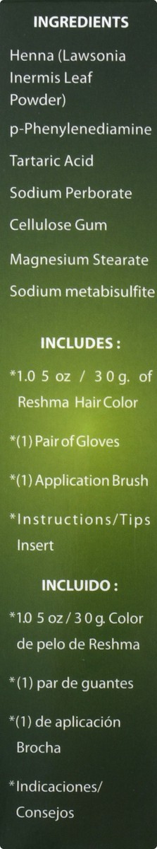 slide 9 of 11, Reshma Henna Natural Black Semi-Permanent Hair Color 30 gr, 1.05 oz
